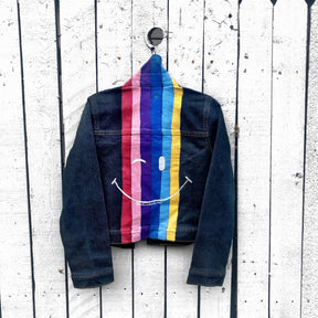 'WINK' DENIM JACKET - GIRLS