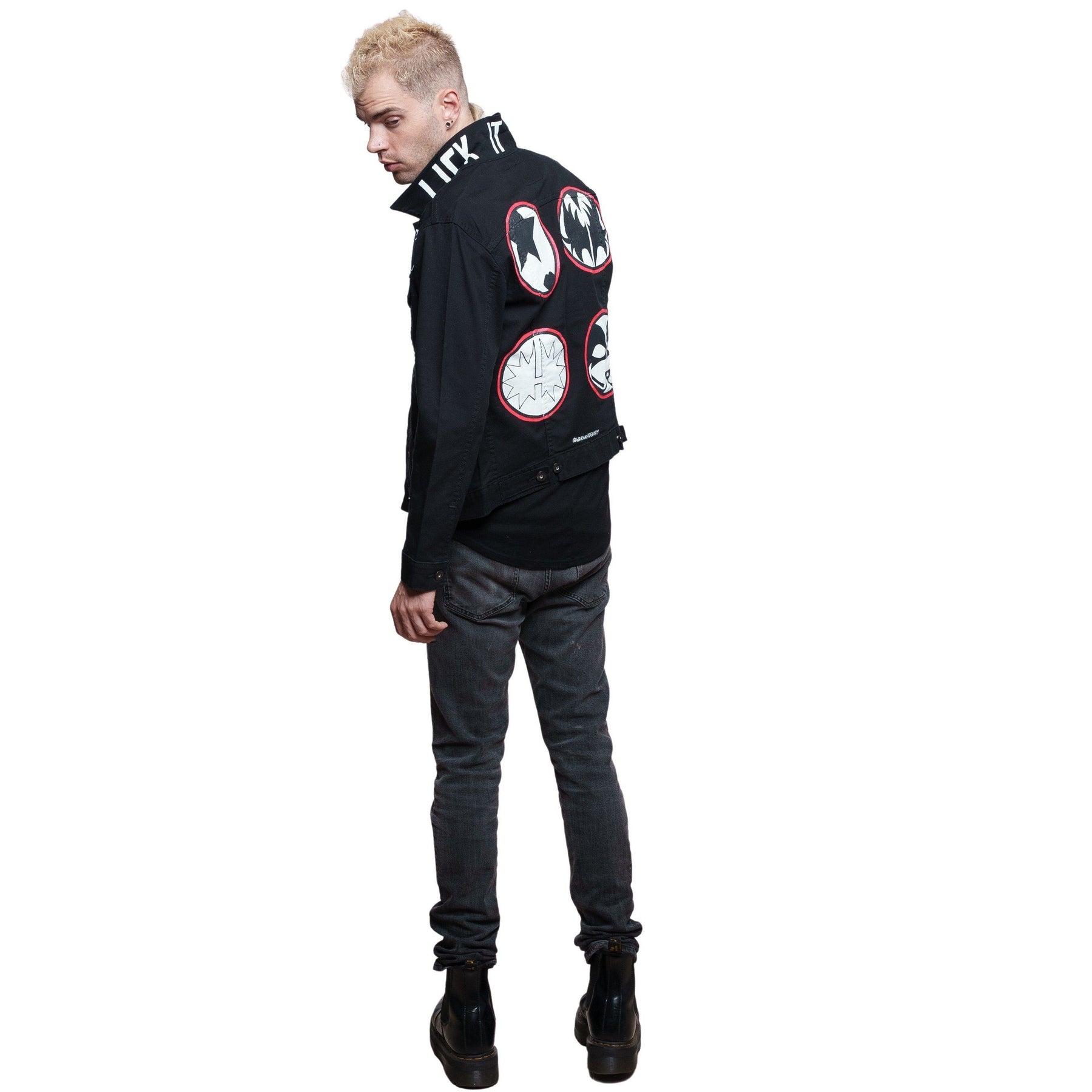 'KISS' DENIM JACKET - Men