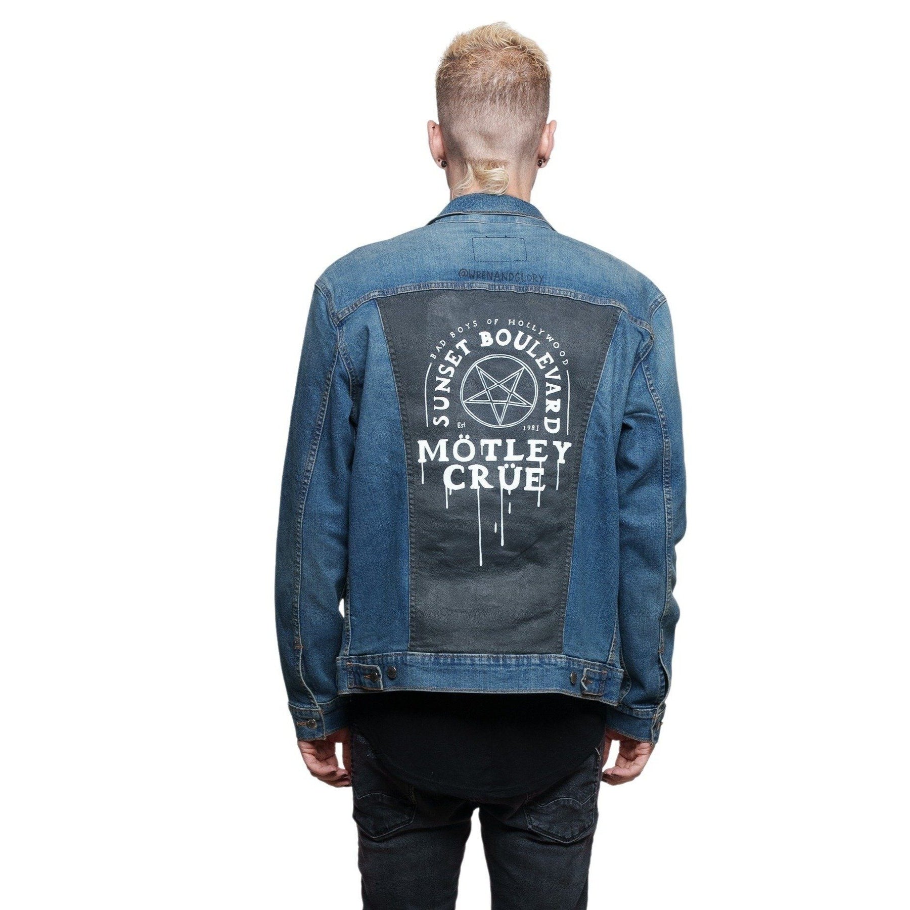 'MOTLEY CRUE' DENIM JACKET - Men