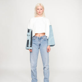 'NOT SO BASIC' PAINTED SWEATSHIRT