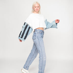 'NOT SO BASIC' PAINTED SWEATSHIRT