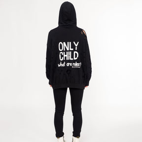 'ONE & ONLY' PAINTED HOODIE