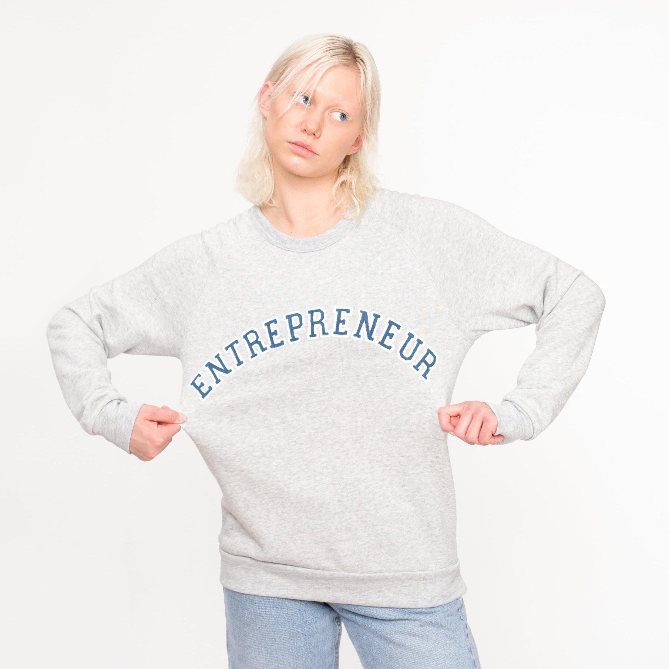 'Entrepreneur' Painted Sweatshirt