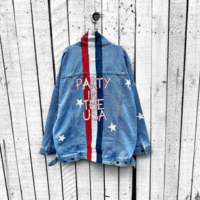 'PARTY IN THE USA' DENIM JACKET