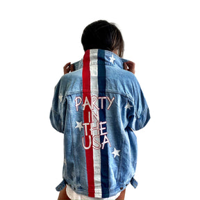 'PARTY IN THE USA' DENIM JACKET