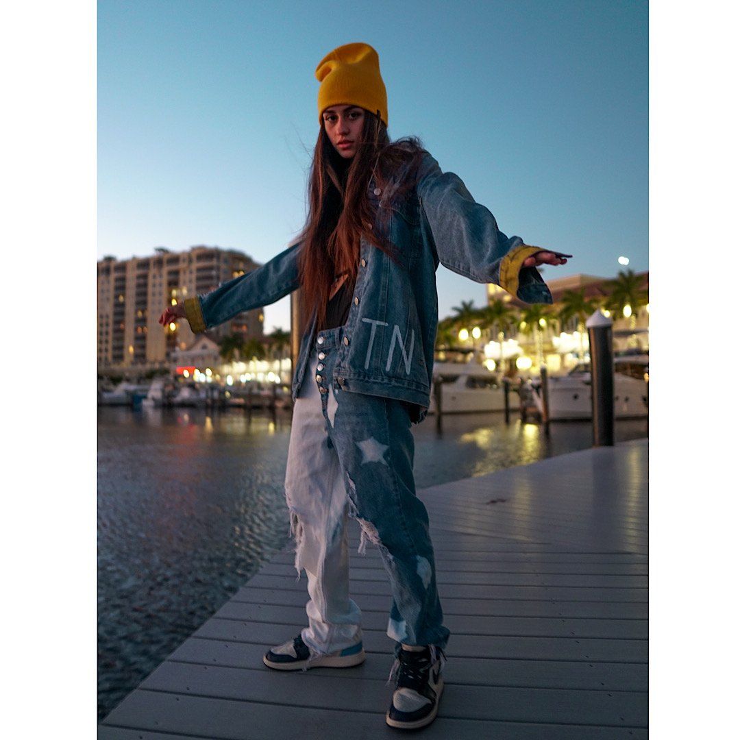 'GO GRIZZLIES' DENIM JACKET - WOMEN
