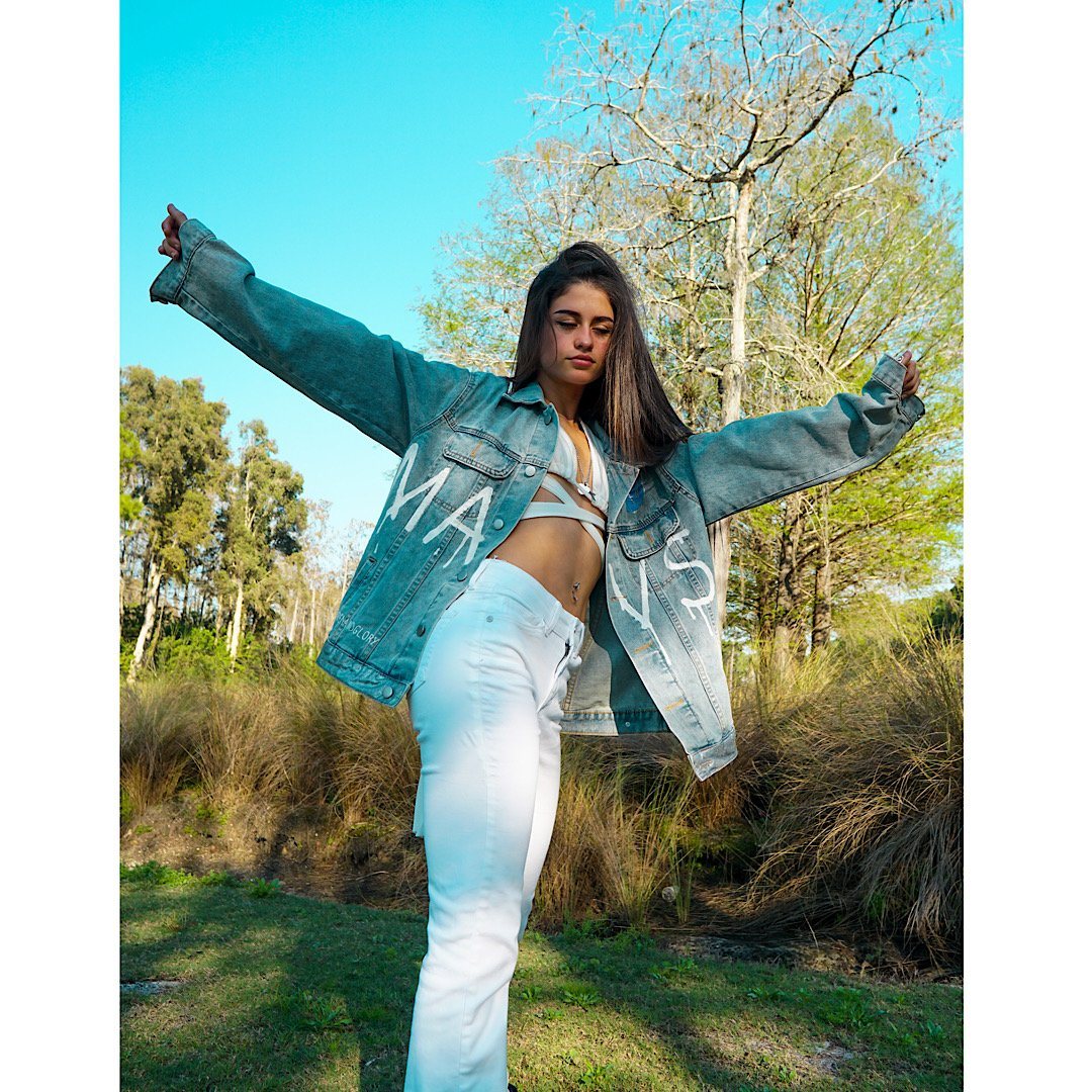 'GO MAVS' DENIM JACKET - WOMEN