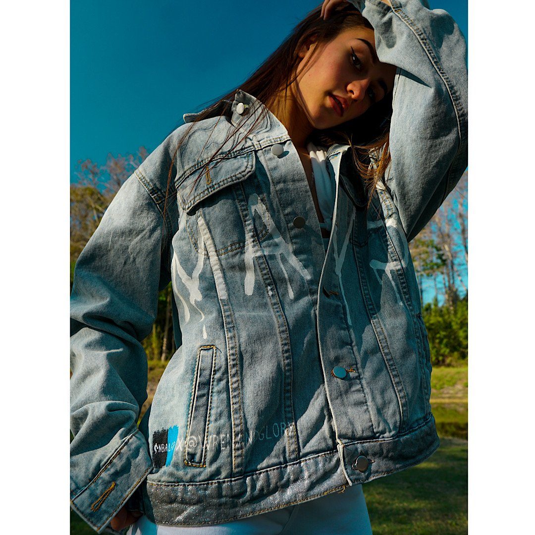 'GO MAVS' DENIM JACKET - WOMEN