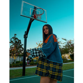 'GO KNICKS' DENIM JACKET - WOMEN