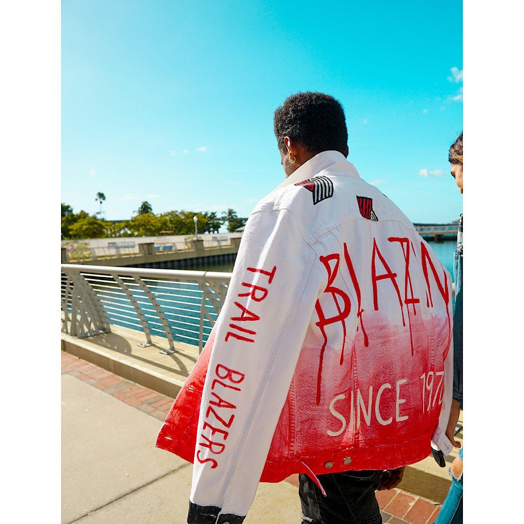 'GO BLAZERS' DENIM JACKET - MEN