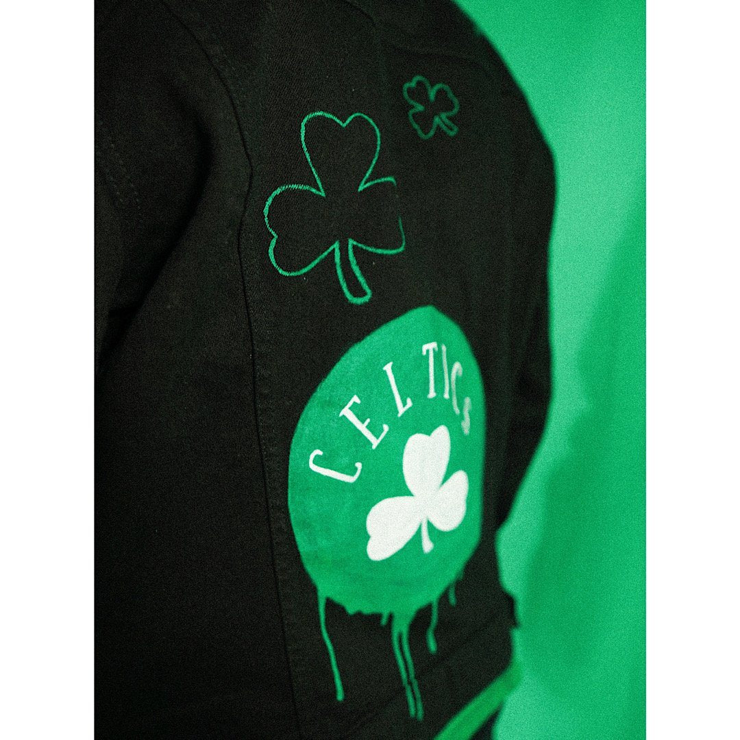 'GO CELTICS' DENIM JACKET - MEN