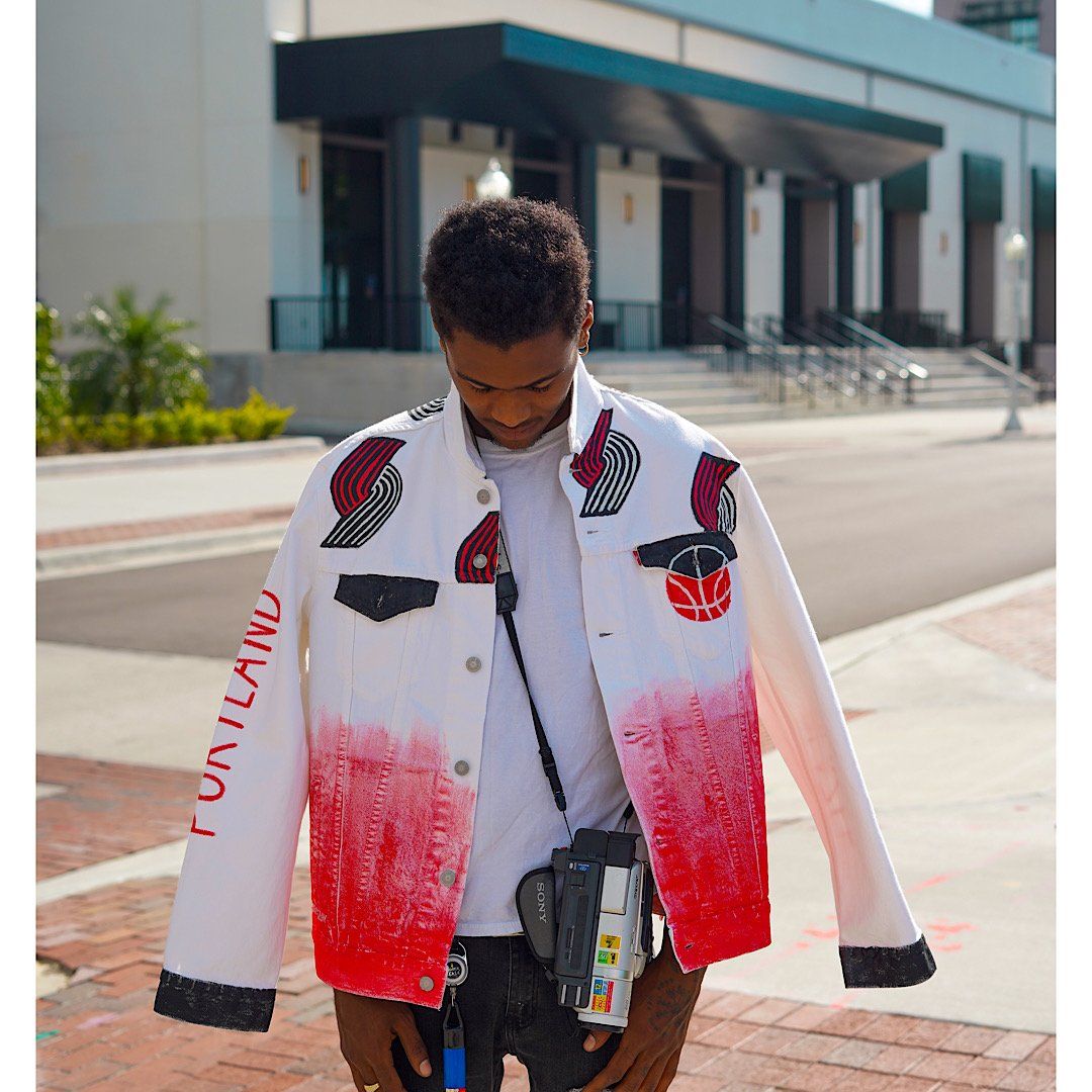 'GO BLAZERS' DENIM JACKET - MEN