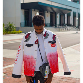 'GO BLAZERS' DENIM JACKET - MEN