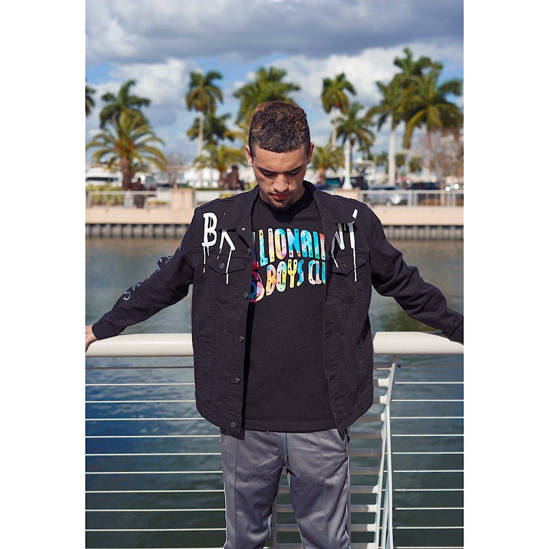 'GO NETS' DENIM JACKET - MEN