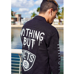 'GO NETS' DENIM JACKET - MEN