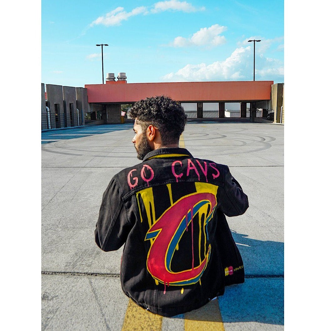 'GO CAVS' DENIM JACKET - MEN