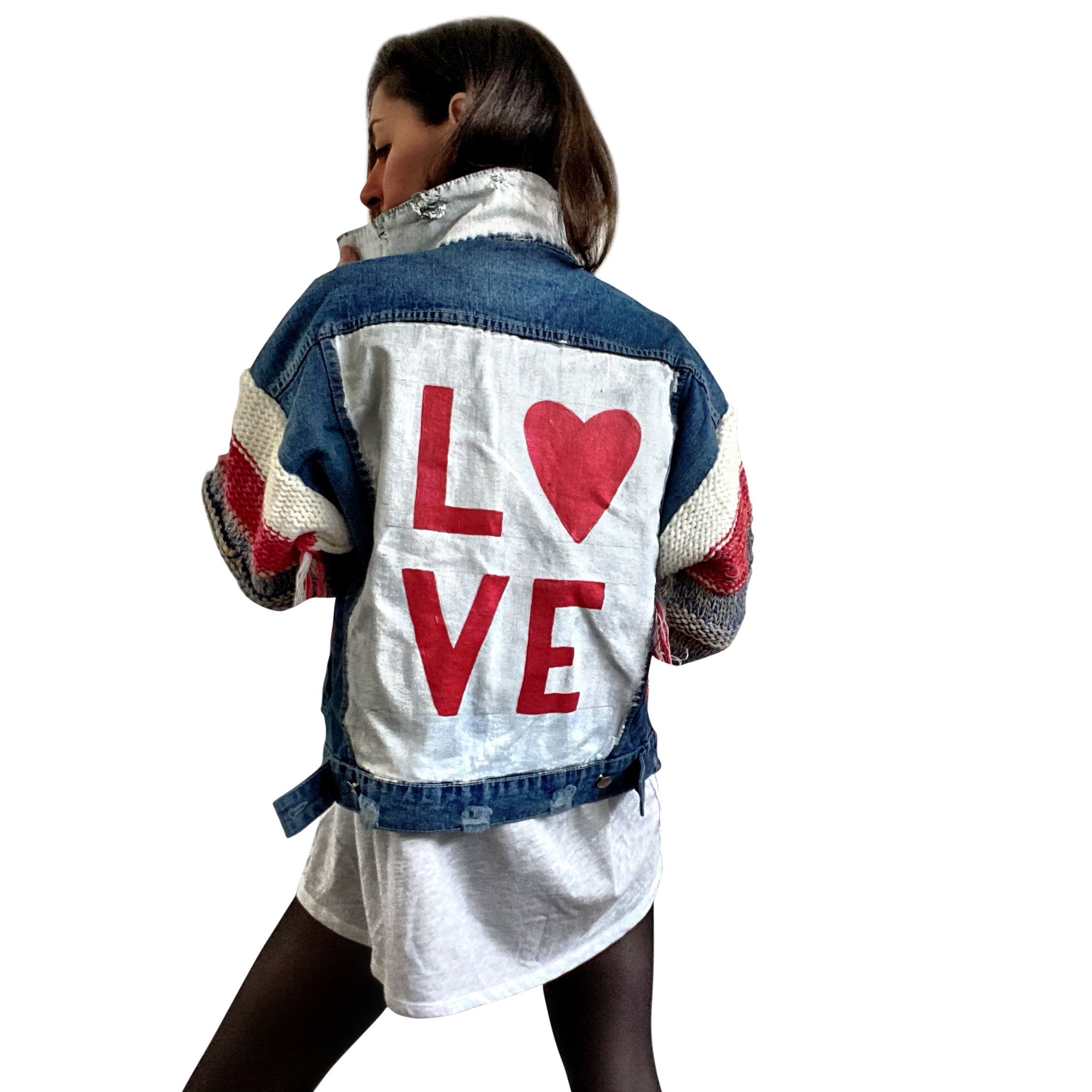 HEARTED' DENIM JACKET
