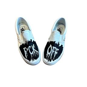 'F OFF' PAINTED VANS