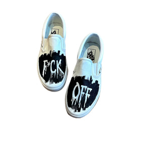 'F OFF' PAINTED VANS