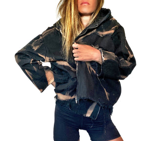 'SUPER SWIRLS' DENIM JACKET
