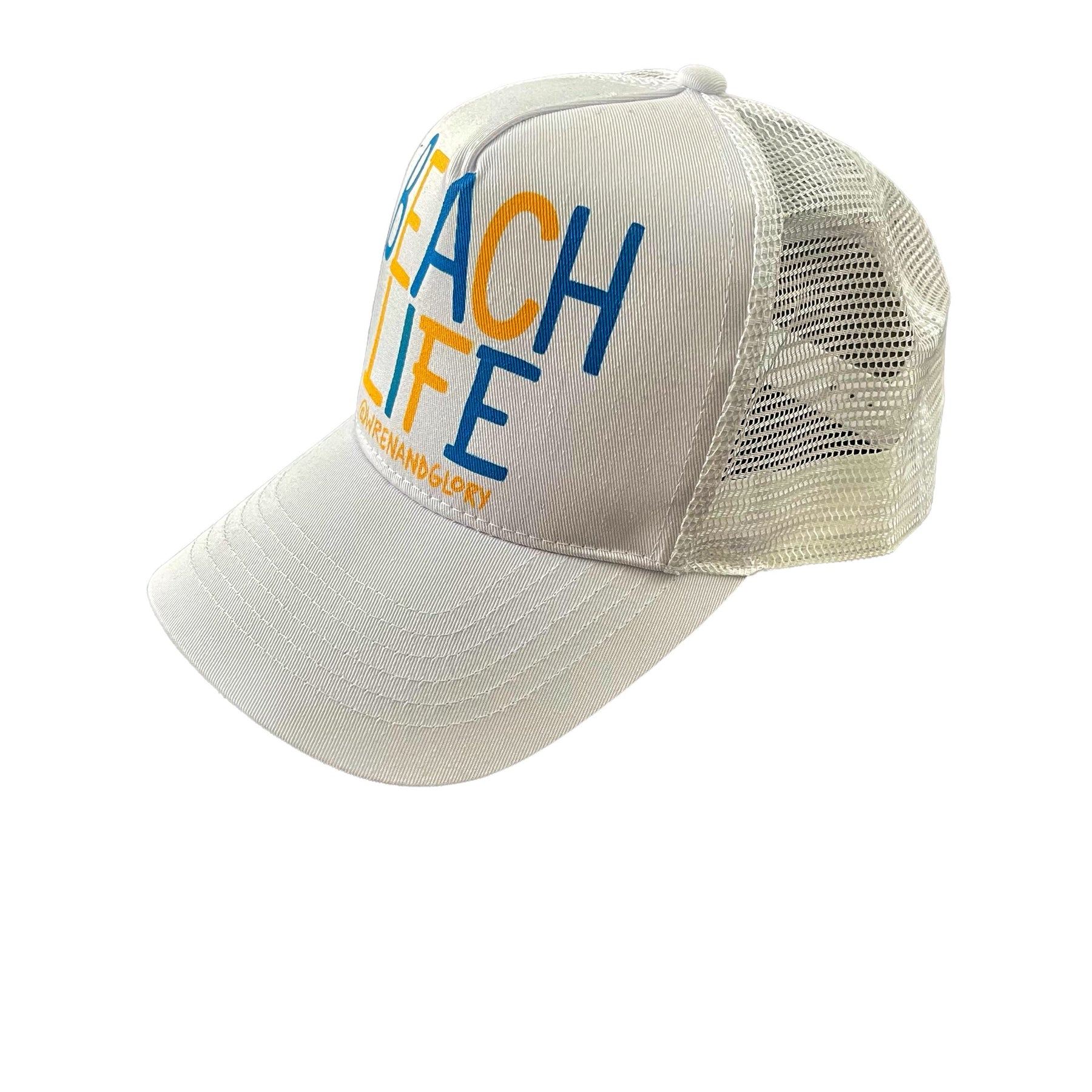 'That Beach Life' Painted Hat