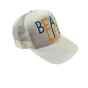 'That Beach Life' Painted Hat