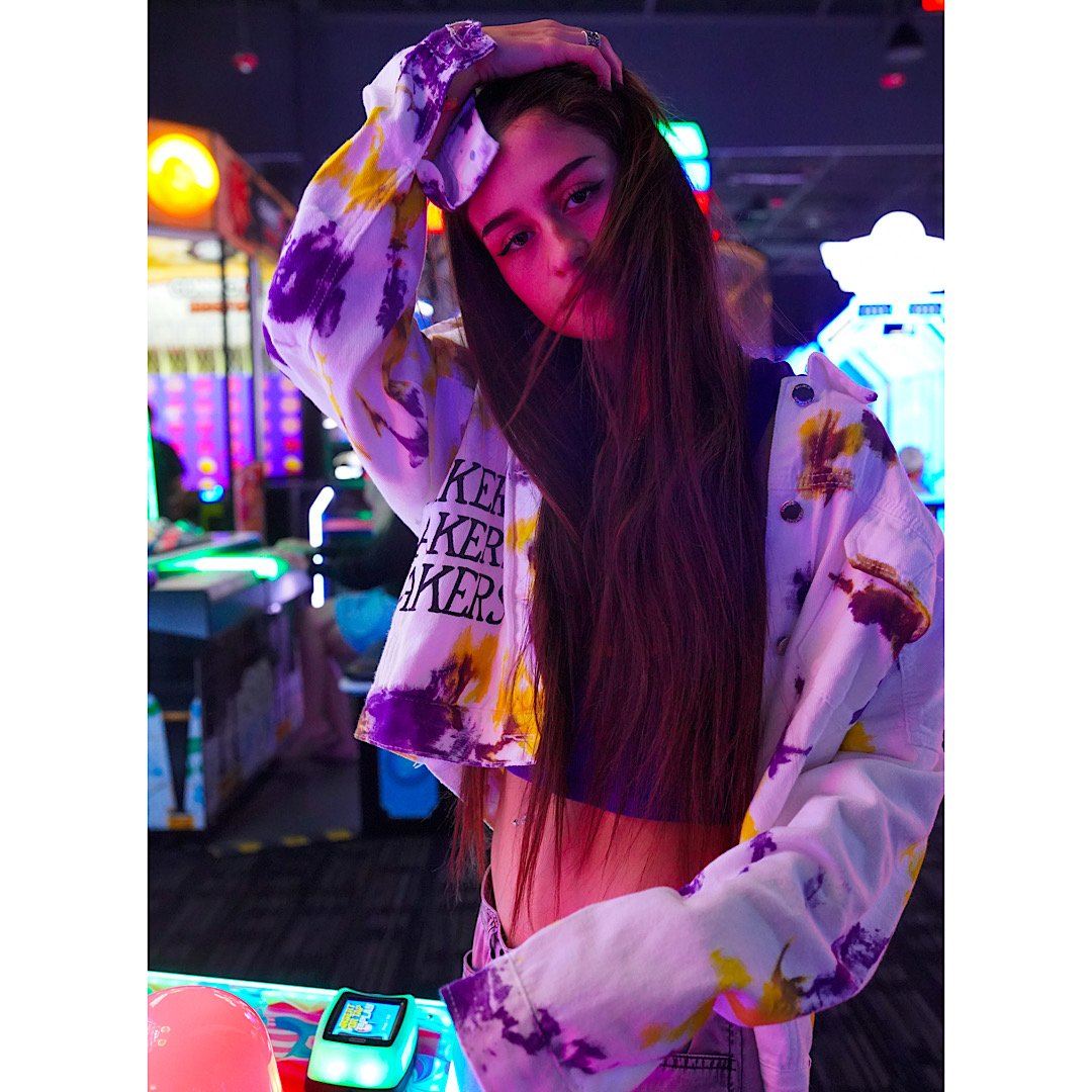 'GO LAKERS' DENIM JACKET - WOMEN