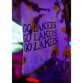 'GO LAKERS' DENIM JACKET - WOMEN