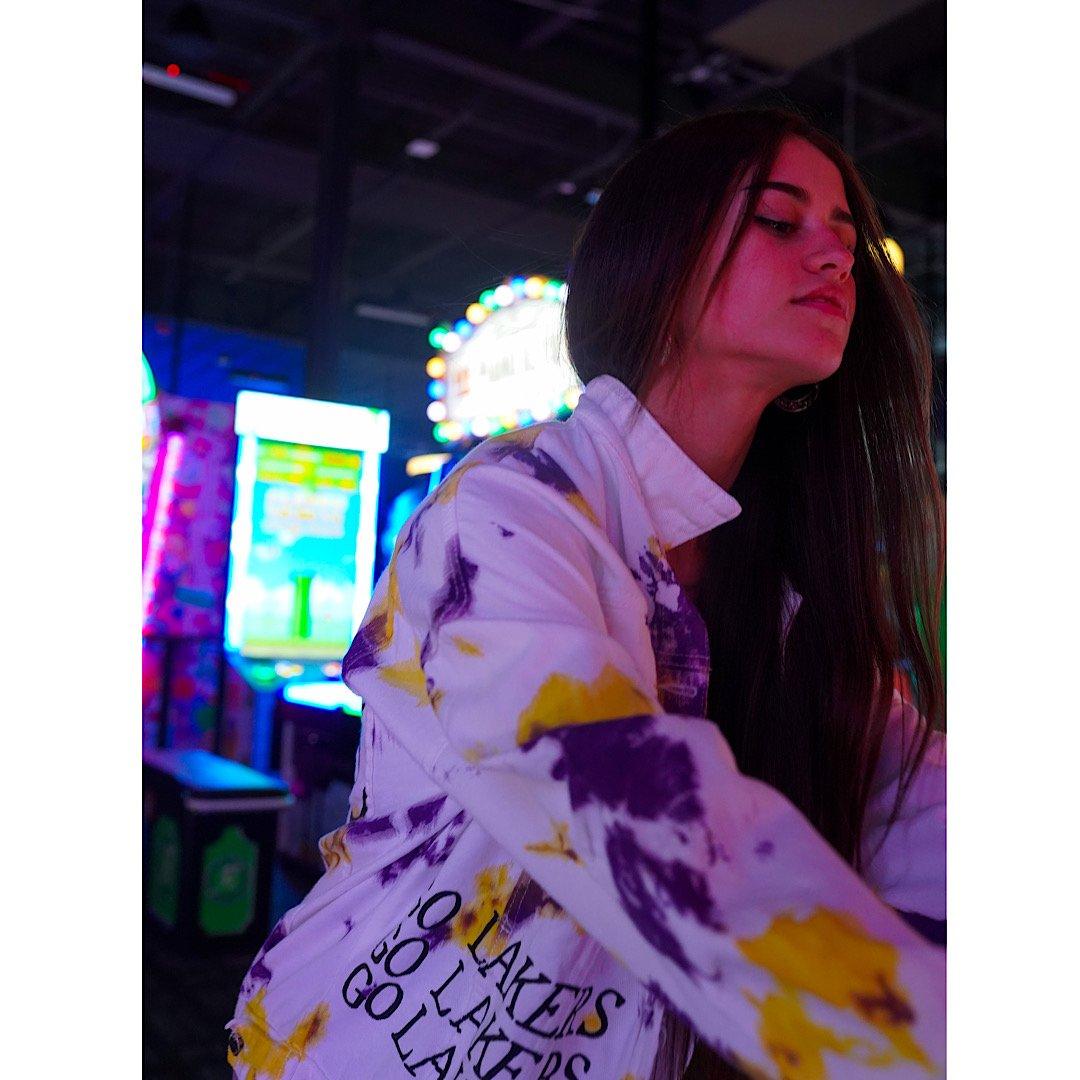 'GO LAKERS' DENIM JACKET - WOMEN