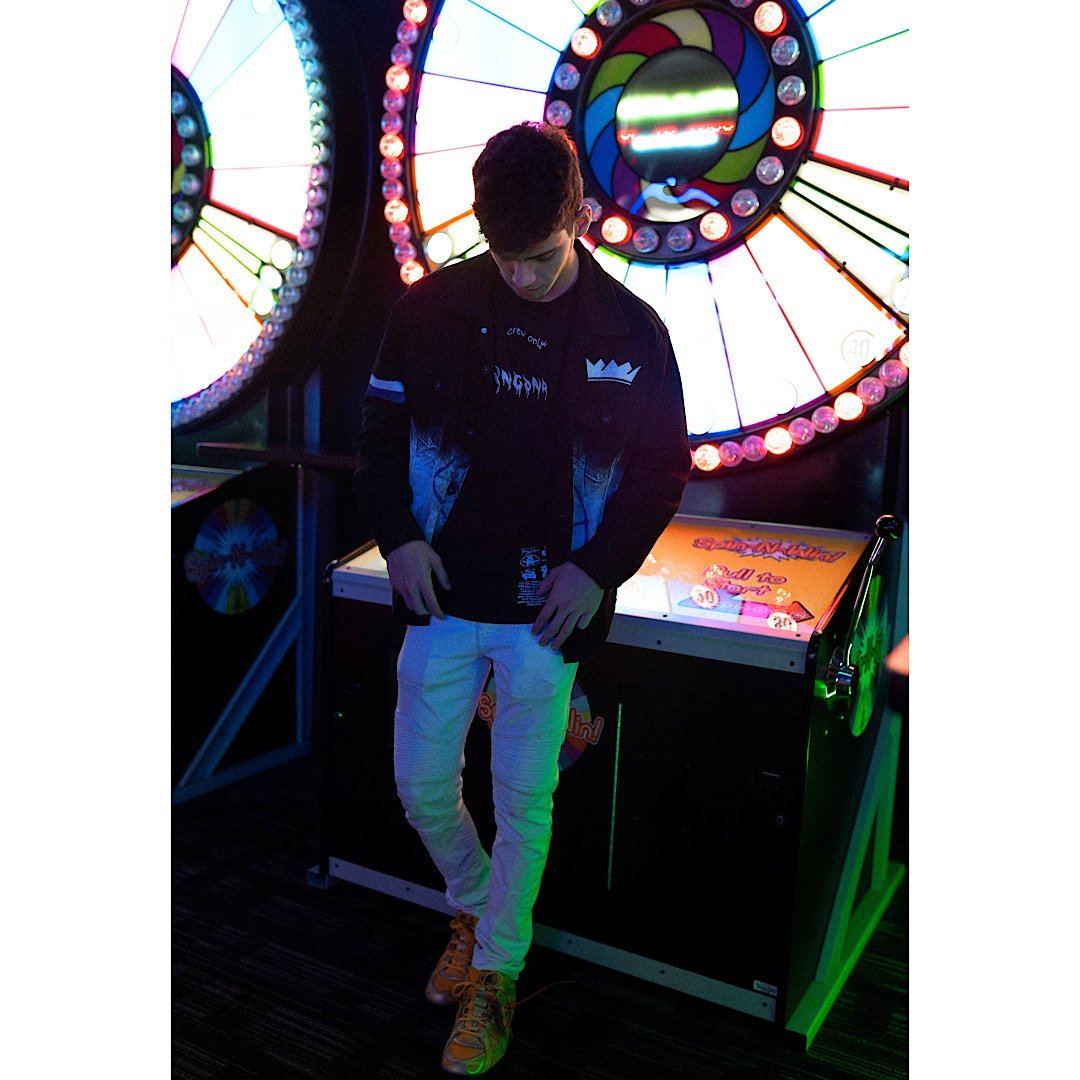 'GO KINGS' DENIM JACKET - MENS