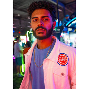 'GO PISTONS' DENIM JACKET - MEN
