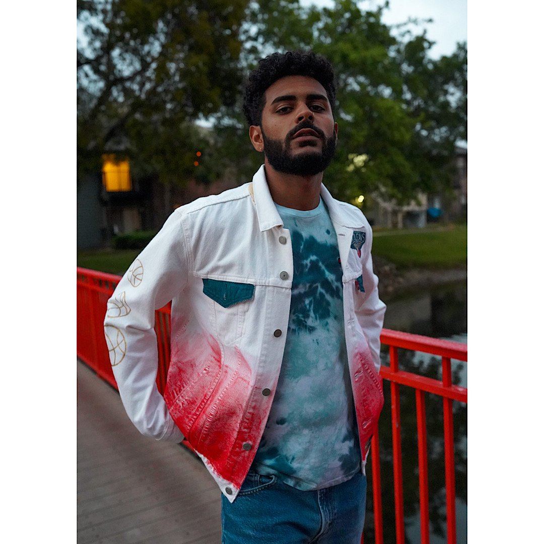 'GO PELICANS' DENIM JACKET - MEN