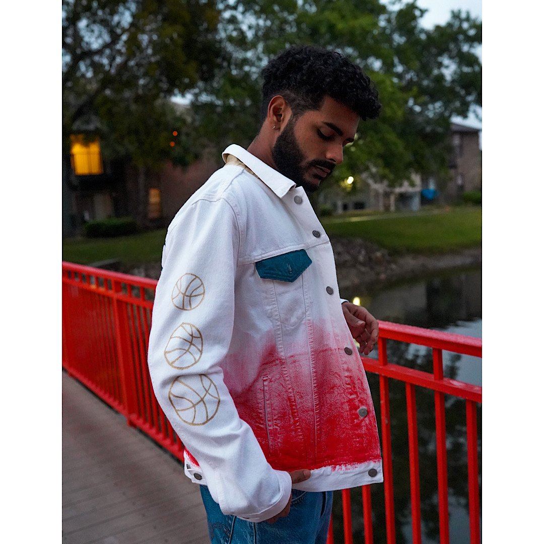 'GO PELICANS' DENIM JACKET - MEN
