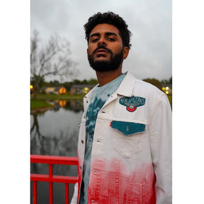 'GO PELICANS' DENIM JACKET - MEN