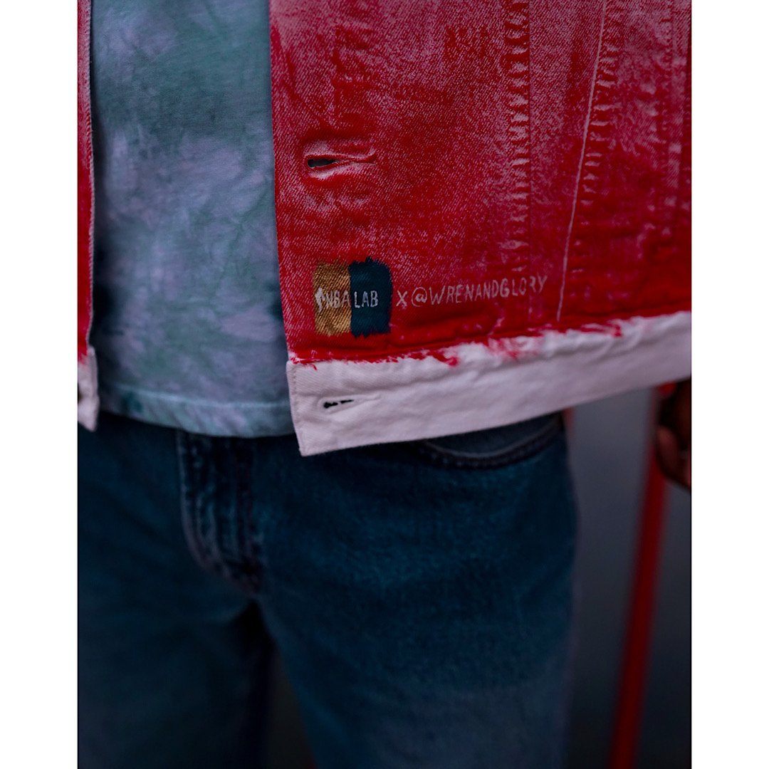 'GO PELICANS' DENIM JACKET - MEN
