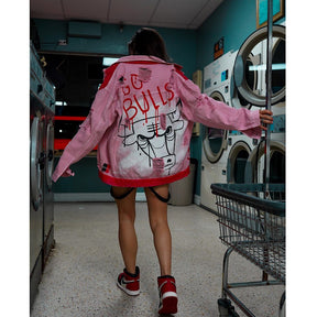 'GO BULLS' DENIM JACKET - WOMEN