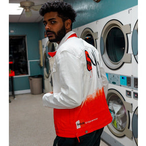 'GO SUNS' DENIM JACKET - MEN