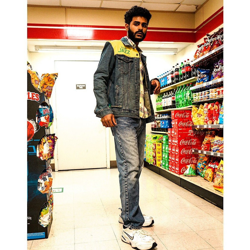 'GO JAZZ' DENIM JACKET - MEN