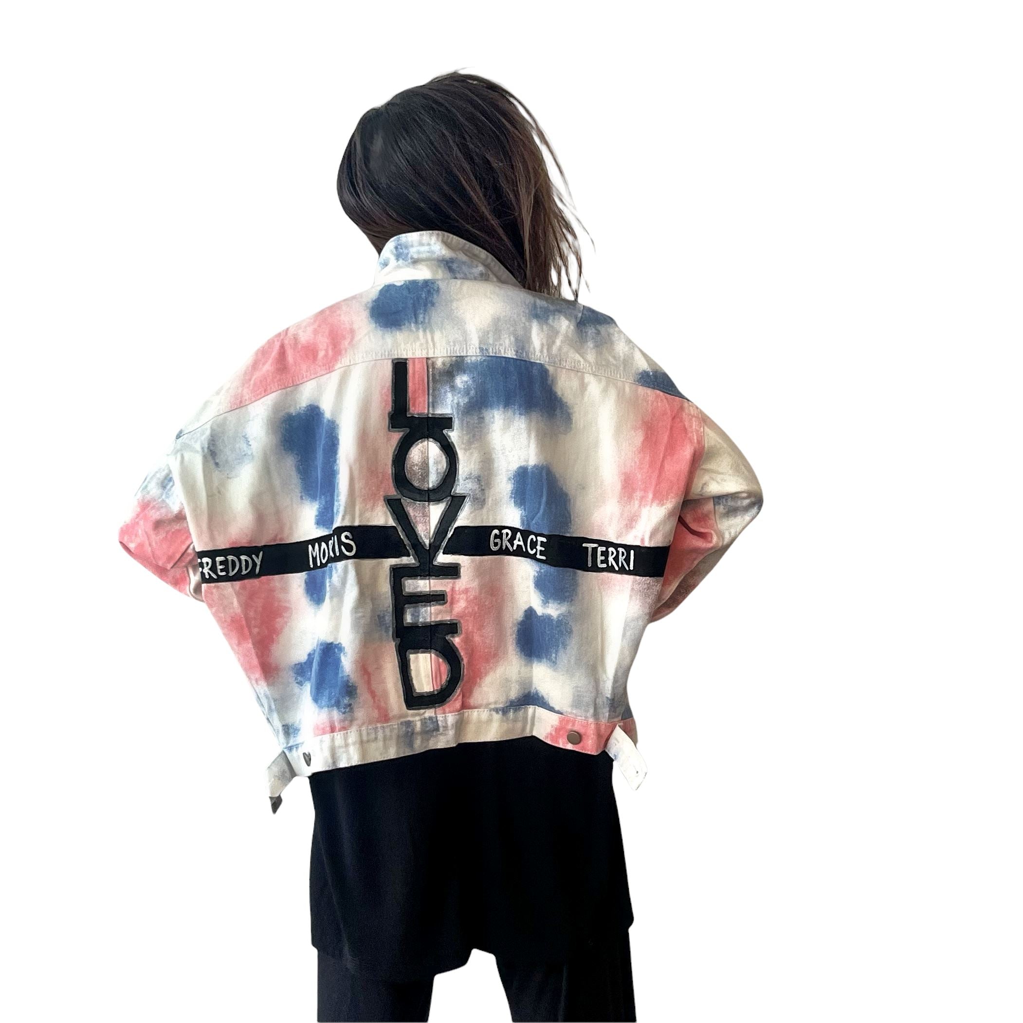'Loved By All' Denim Jacket