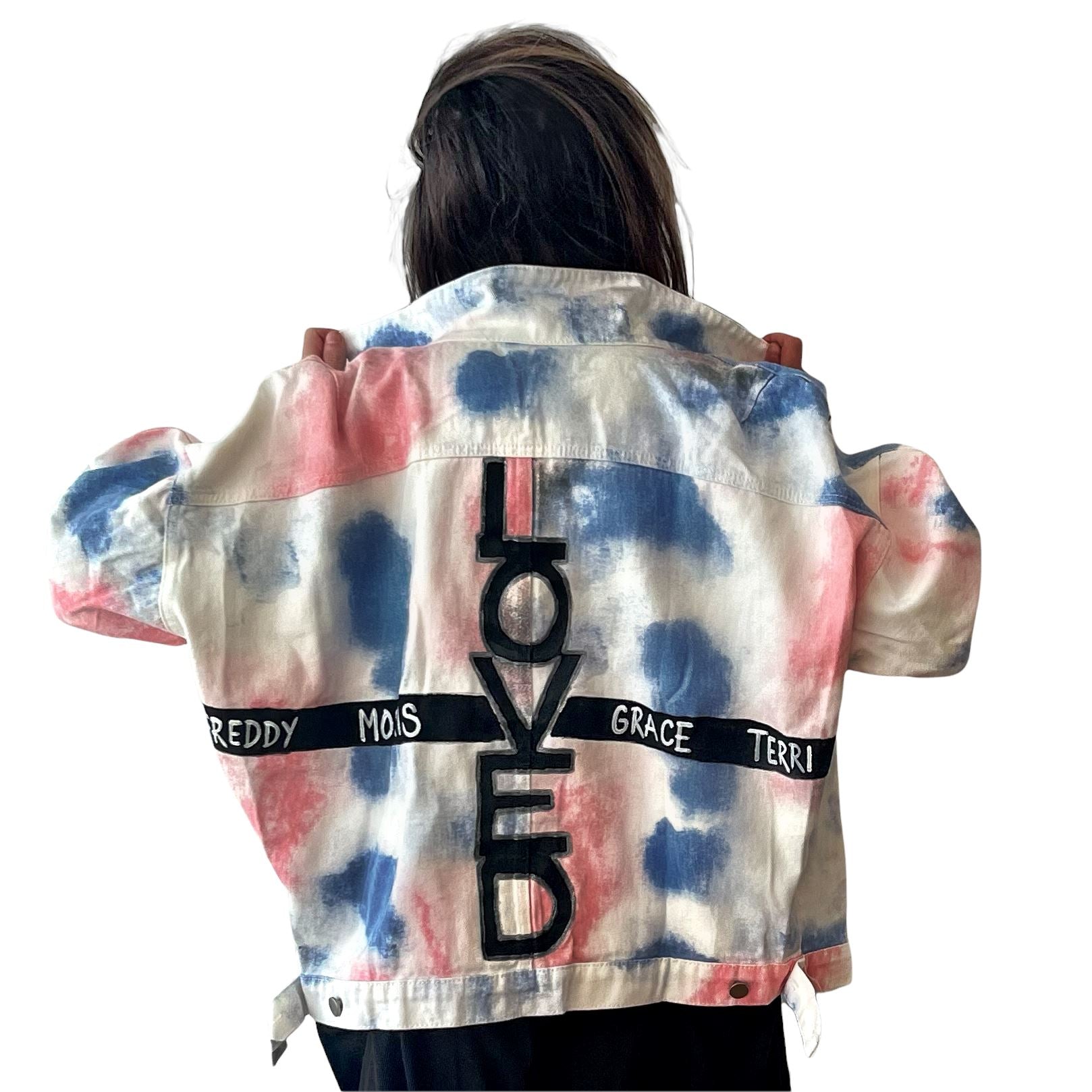 'Loved By All' Denim Jacket