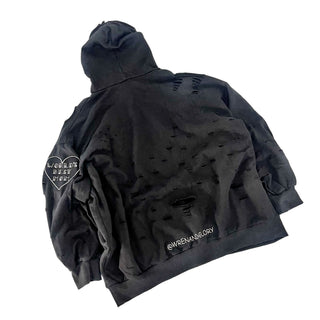 'Worlds Best Mom' Painted Hoodie
