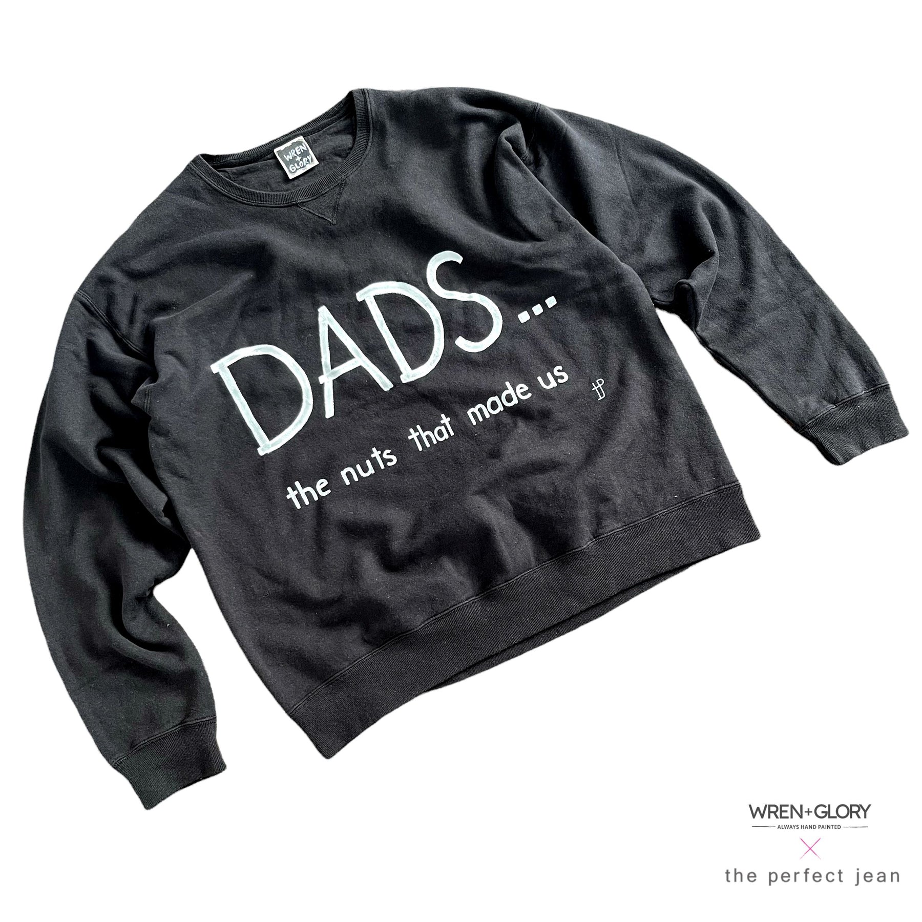 'Dads...Da Nuts' Painted Sweatshirt