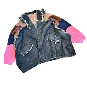 'See No Evil' Denim Jacket