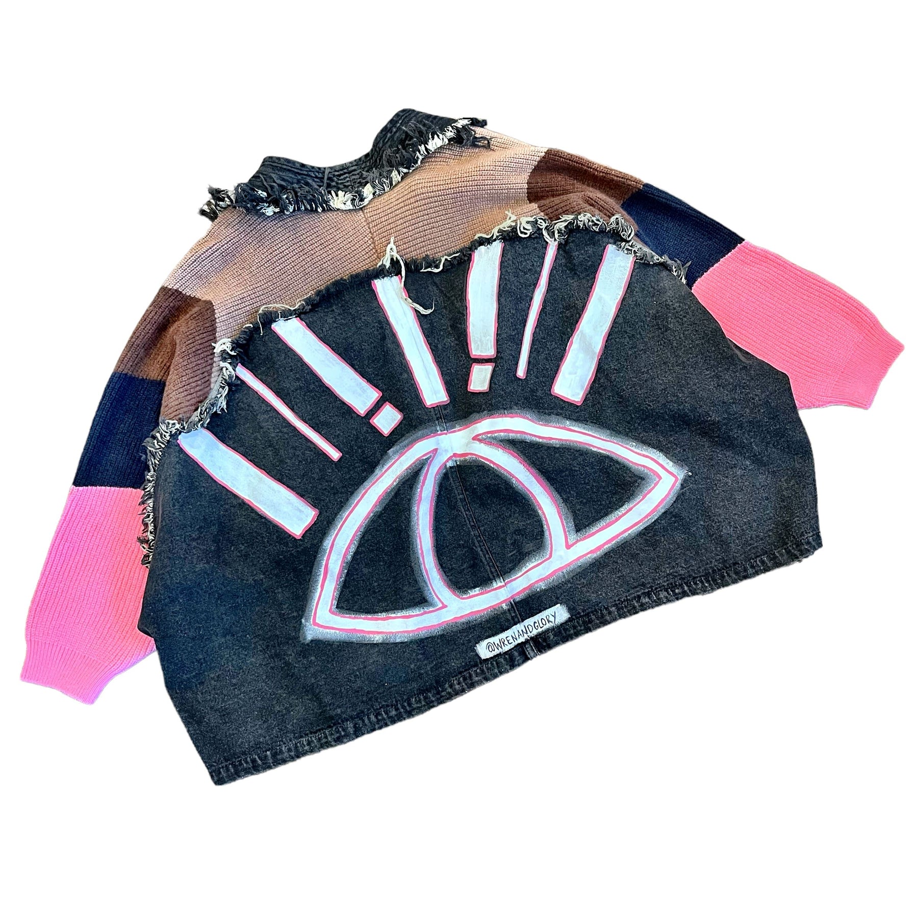 'See No Evil' Denim Jacket