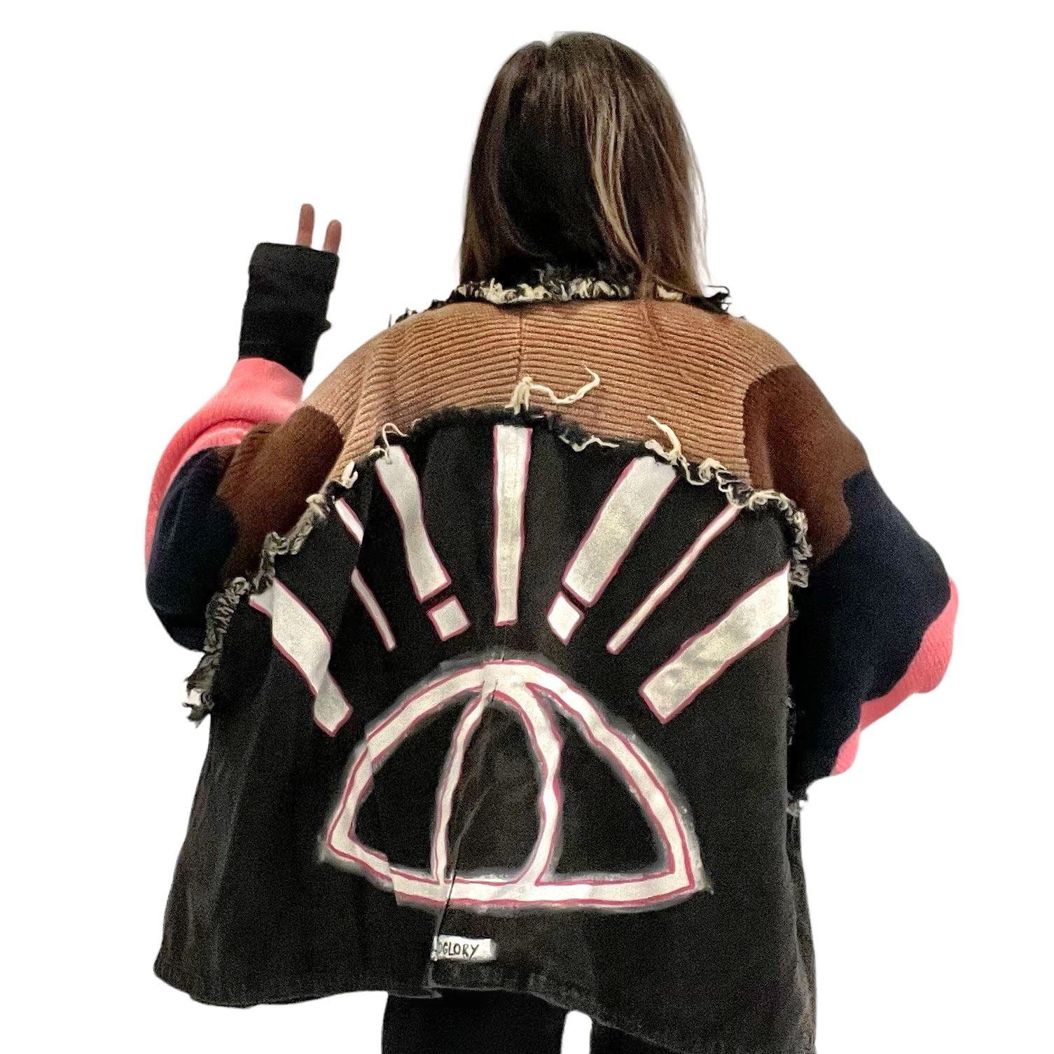 'See No Evil' Denim Jacket