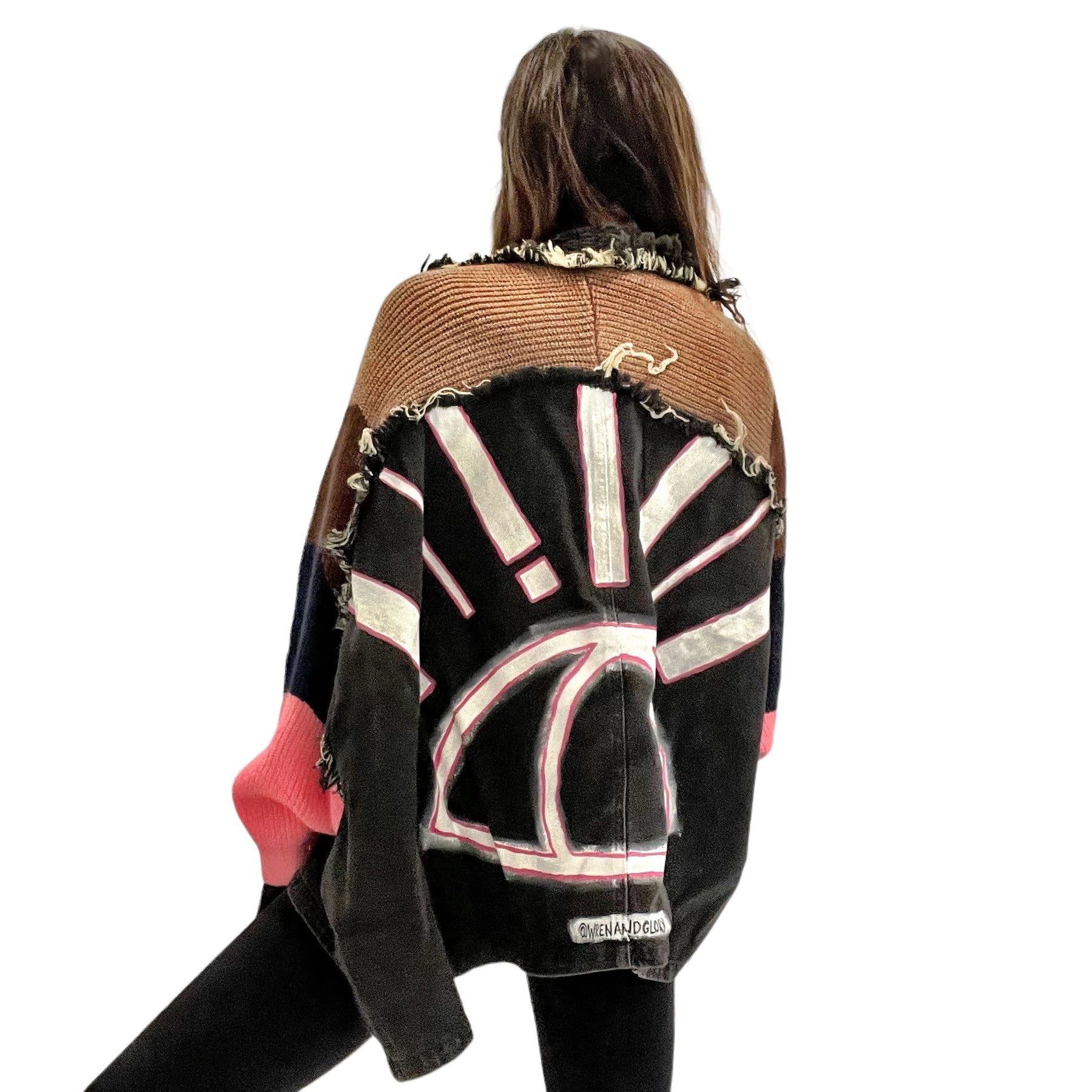 'See No Evil' Denim Jacket
