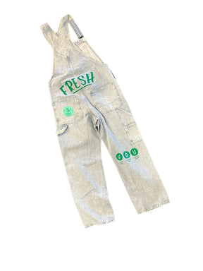 'Grillo's x W+G Fresh' Painted Overalls