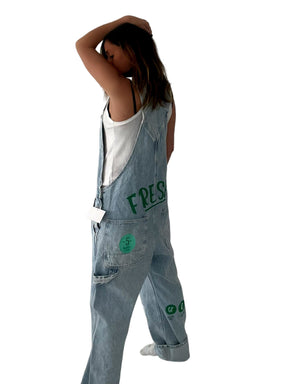 'Grillo's x W+G Fresh' Painted Overalls