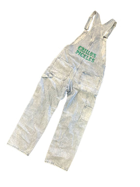 Grillo's x W+G 'Chill Pickle' Painted Overalls