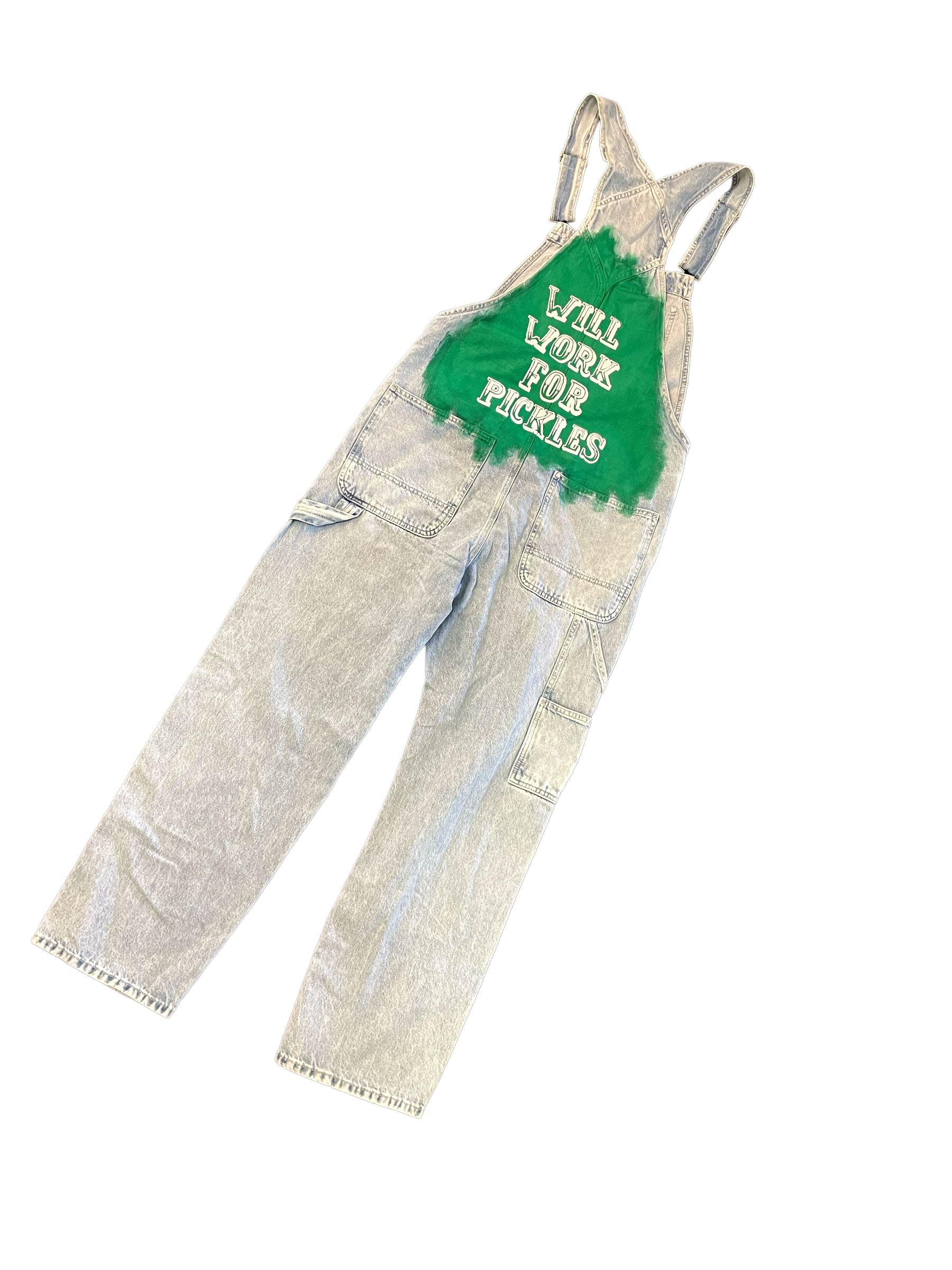 Grillo's x W+G 'Will Work' Painted Overalls